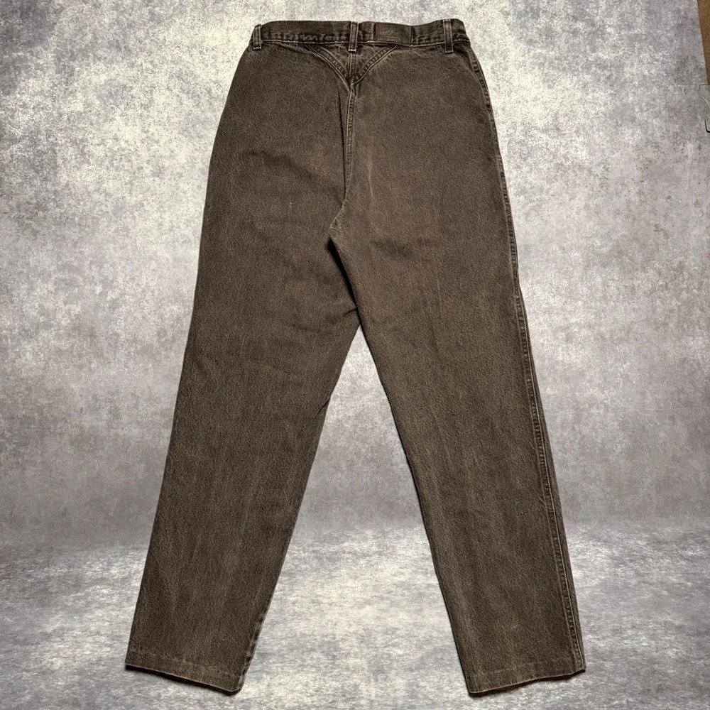 Vintage Rockies Jeans Womens 6 29 x 30 Black Wash Denim Straight Leg‎ High Rise